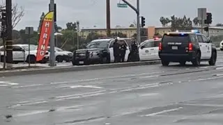 Shots fired, Upland, CA. #police #news #upland #claremont  @ktlathecw @ABC7 