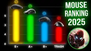 RANKING DOS MELHORES MOUSES GAMER 2025 ! ( Opini&atilde;o Sincera )