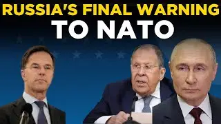 LAVROV WARNS WEST LIVE | Sergei Lavrov's Fiery Speech Puts NATO & Mark Rutte On High Alert