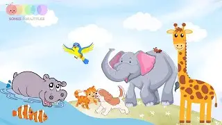Animal Alphabet Adventure - A to H | Nursery Rhymes & Kids Songs