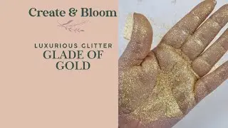 Glade of Gold Velvet prism Glitter Dust for Crafts!