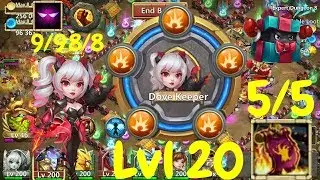 Max Breakthrough Dove Keeper In Action I Castle Clash