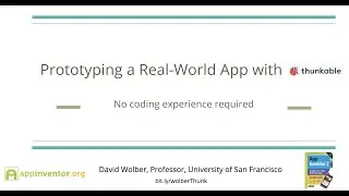 1. Prototype an app with Thunkable: Overview