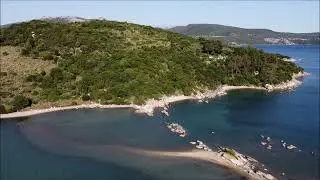 Από τη Λυγιά Λευκάδας στο Κάστρο Αγ Γεωργίου με drone - From Lefkada to the Acarnania coast by drone
