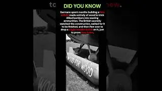 The Ultimate Troll Move of WW2 🪵✈️ #ww2 #history #war #didyouknow #facts #amazing #blitzkrieg #wow