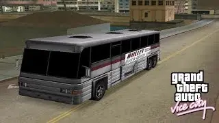 GTA Vice City: Passenger Bus Driving in The City