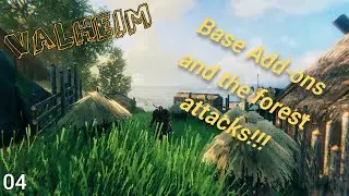 Updated Base things and new forts! | Valheim Gameplay