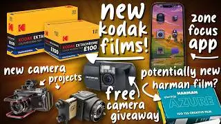 More New Kodak Films, Mystery Harman Film, Camera Giveaway, New 6x7 & More!