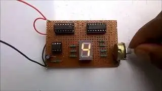 Digital pulse counter using 555 | Part-2