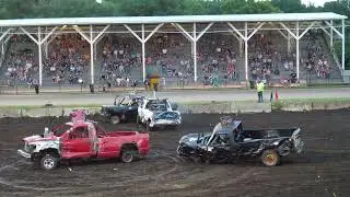 2025 Cannon Falls Demo Derby - 1/2 Ton Truck Feature