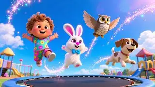 Magical Playground Fun 🛝🎶 Happy Play Song for Kids | UK Nursery Rhymes