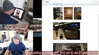 Mounting Cintiq 24