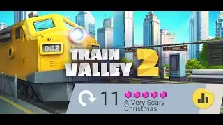 Train Valley 2 Speedrun(WGS - 11 - A Very Scary Christmas) IGT 10:14 RTA 9:05 World Record