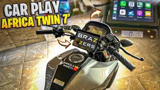 COLOQUEI UM CAR PLAY DE ÁFRICA TWIN NA START 2025 0KM