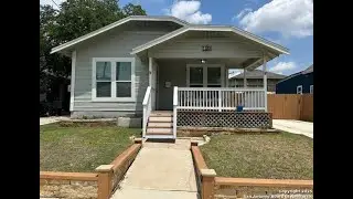 Video tour of Residential at 422 S Olive, San Antonio, TX 78203