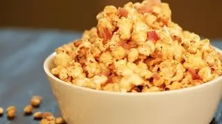 Bacon Caramel Popcorn - Super Simple Recipe