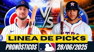 PRONOSTICOS DE MLB  PARA HOY 28 DE JUNIO 🔥PARLAY GRATIS🔥