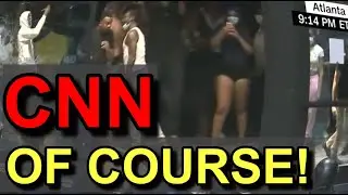 White skateboard supremacist attacks CNN Center