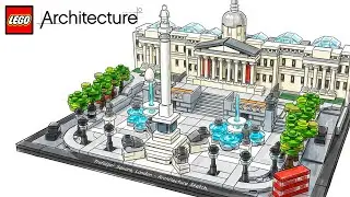 LEGO TRAFALGAR SQUARE Build | LEGO Architecture