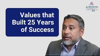 The Values That Built 25 Years of Success