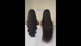 30&rdquo; Long Straight Wig | Glueless 5x5 Lace Closure | Natural Black | Transparent Lace