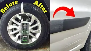 Restore your Tire and Trim Instantly | Foxcare Tyre & Trim Protectant