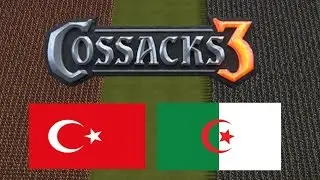 TURKEY vs ALGERIA - 2,000 SPAHK vs 2,000 MAMELUKE - COSSACKS 3