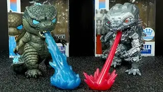 Funko POP Godzilla Heat Ray GITD FYE Exclusive & Mechagodzilla GITD Funko Shop Exclusive