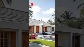 Современный дом в тропическом стиле 🌳🏡 Современная жизнь, ориентированная на природу. #тренд #you...