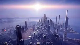 Mirror's Edge Catalyst - View from the Anansi Emporium [ 100 FOV ]