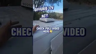 Best OFFGRID 12V Air Conditioner for BOONDOCKING?! #VlimPro #boondocking #vanlife #truckcamper #diy