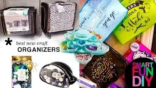 2018 Craft Organizing TRENDS from Creativation! Best Craft Storage Ideas + scrapbooking organization