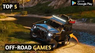 Top 5 Offroad Games For Android 2023 | Top 5 Realistic Offroad Car Simulator Games For Android 2023