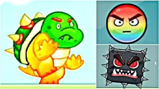 Color Ball Adventure - Red Ball Gameplay - All levels - All bosses (Android, ios)