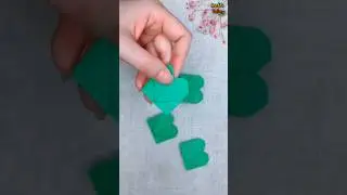 How to make easy origami leaves|Easyorigami leaf |Easy Paper Leaf  #shorts