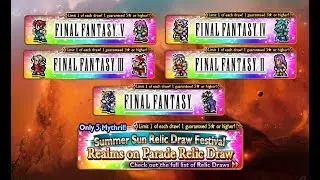 [FFRK] Summer Sun Festival 2018 - Realms on Parade : Part III #142