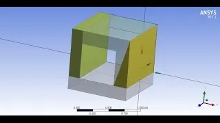 ✅ ANSYS DESIGN MODELER - Slice - Basic Tutorial 15