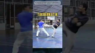 FUNGSI STEP SAAT SPARING TAEKWONDO #taekwondo #taekwondoindonesia
