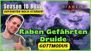 Neuer Druiden-Build in Season 10! Raben, Chaos-R&uuml;stung & m&auml;chtiges Unique | Diablo 4