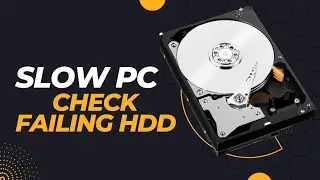 Why your PC Is running Slow (check hard drive for issues)