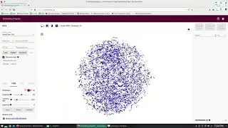 Visualizing IMDB movie reviews in higher dimensional space