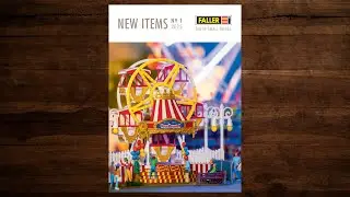 FALLER New Items N&deg;1 2025 &ndash; Model railway, Catalogue