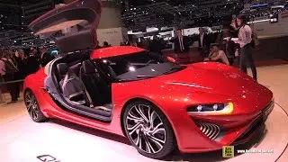 Quant NanoFlowCell Concept Vehicle - Exterior Walkaround - 2015 Geneva Motor Show