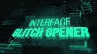 Interface Glitch Opener | After Effects project | Videohive template