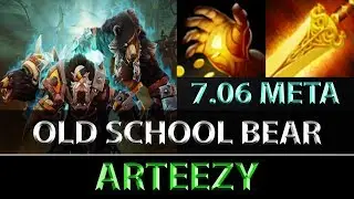 Arteezy [Lone Druid] Old School Bear Build ► Dota 2 7.06e