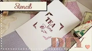Como fazer um Stencil? DIY | Faça você mesmo | Tutoriais [Dia das Mães]