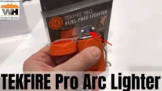 Fast Campfire Starting With The Tekfire Pro USB Rechargeable Arc Ignition Lighter