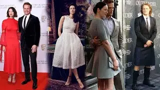 Sam Heughan & Caitriona Balfe Trophy Sharing Moments 2015 - 2025
