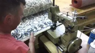 How to Re-serge an Oriental Rug