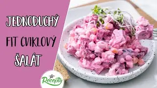 Cviklový šalát - jednoduchý, vo fit verzii